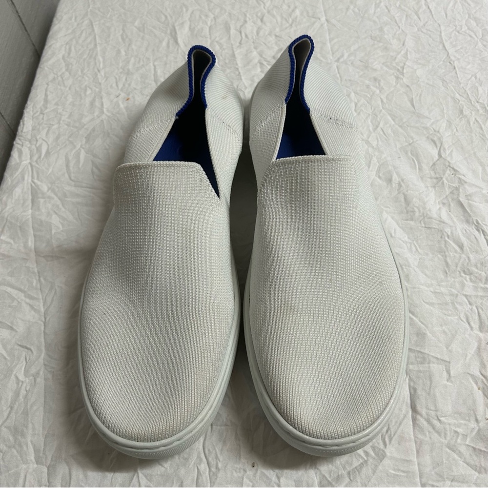 Rothy's The Original White Slip on Sneakers